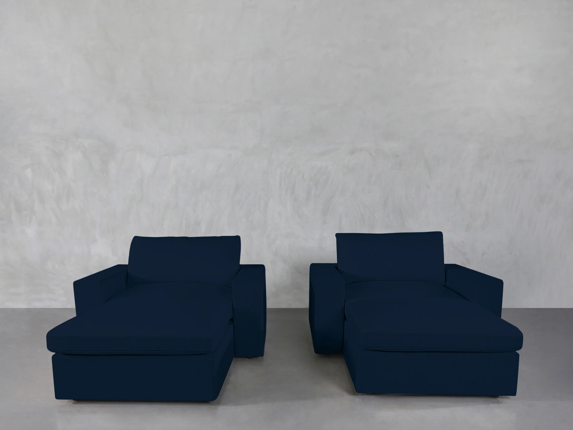 Double Armchairs with Ottomans - Image 166