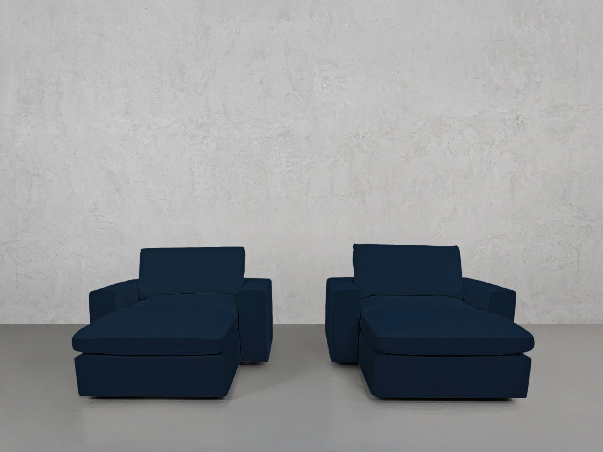 Double Armchairs with Ottomans - Image 168