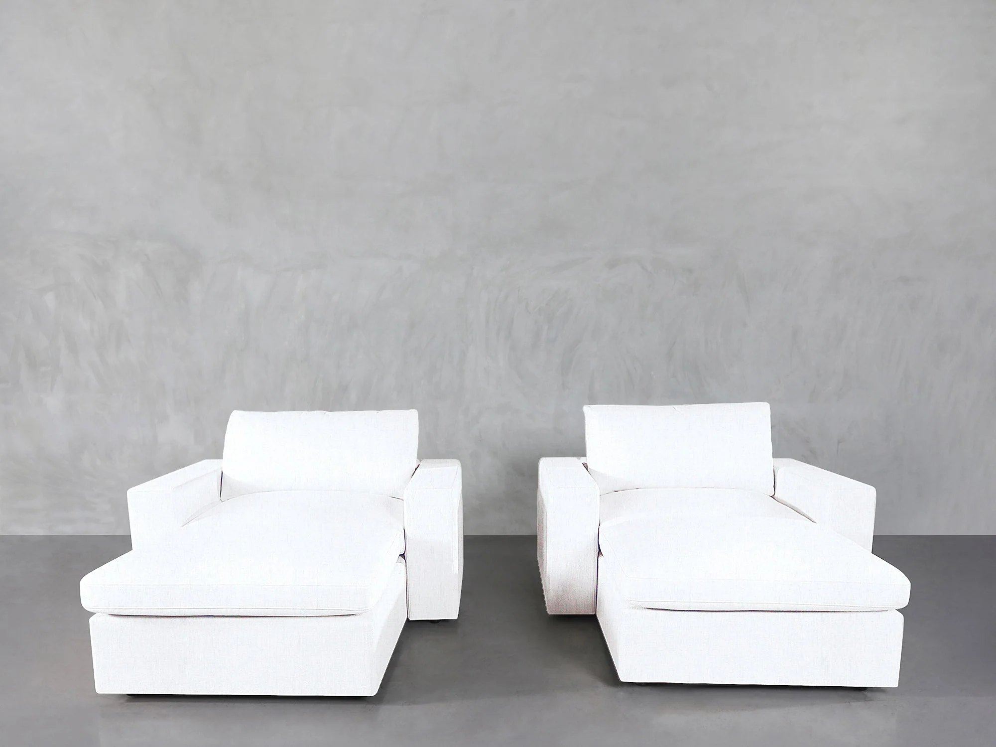 Double Armchairs with Ottomans - Image 28