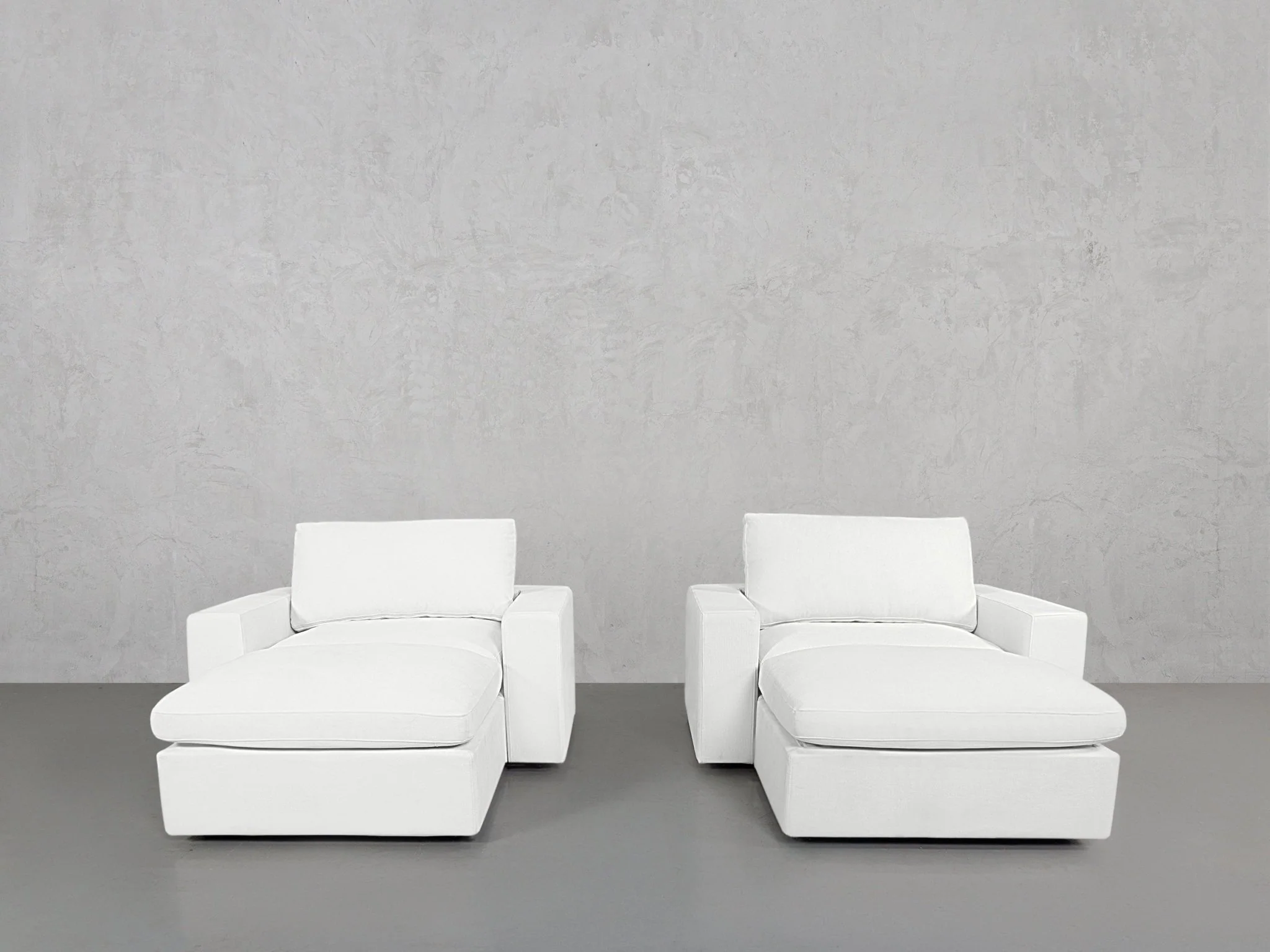 Double Armchairs with Ottomans - Image 40