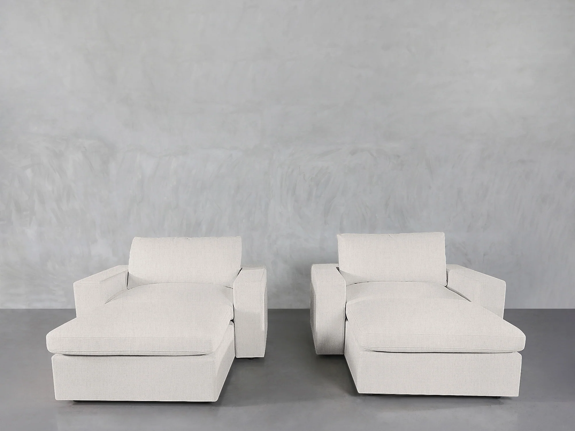 Double Armchairs with Ottomans - Image 48
