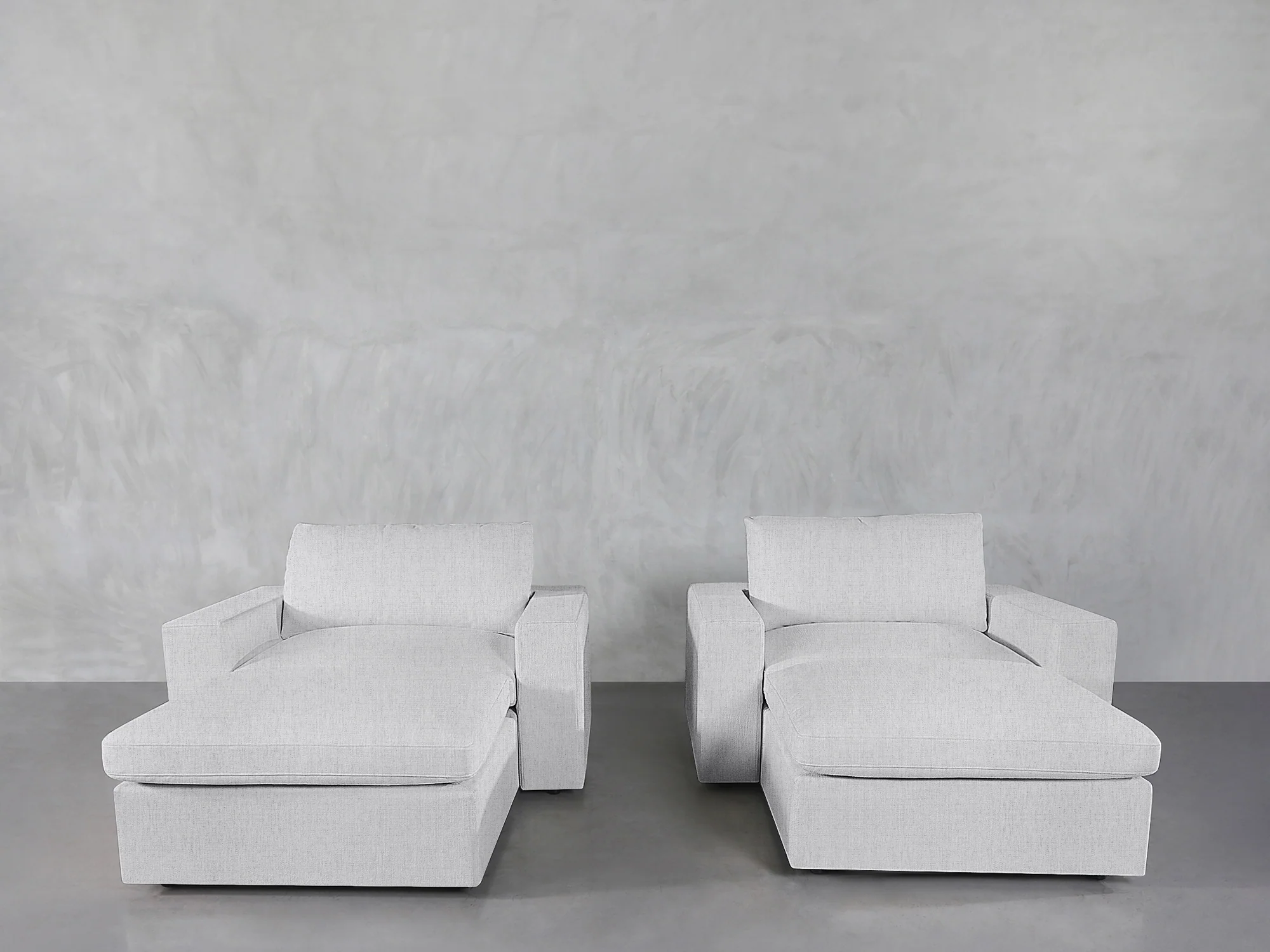 Double Armchairs with Ottomans - Image 56