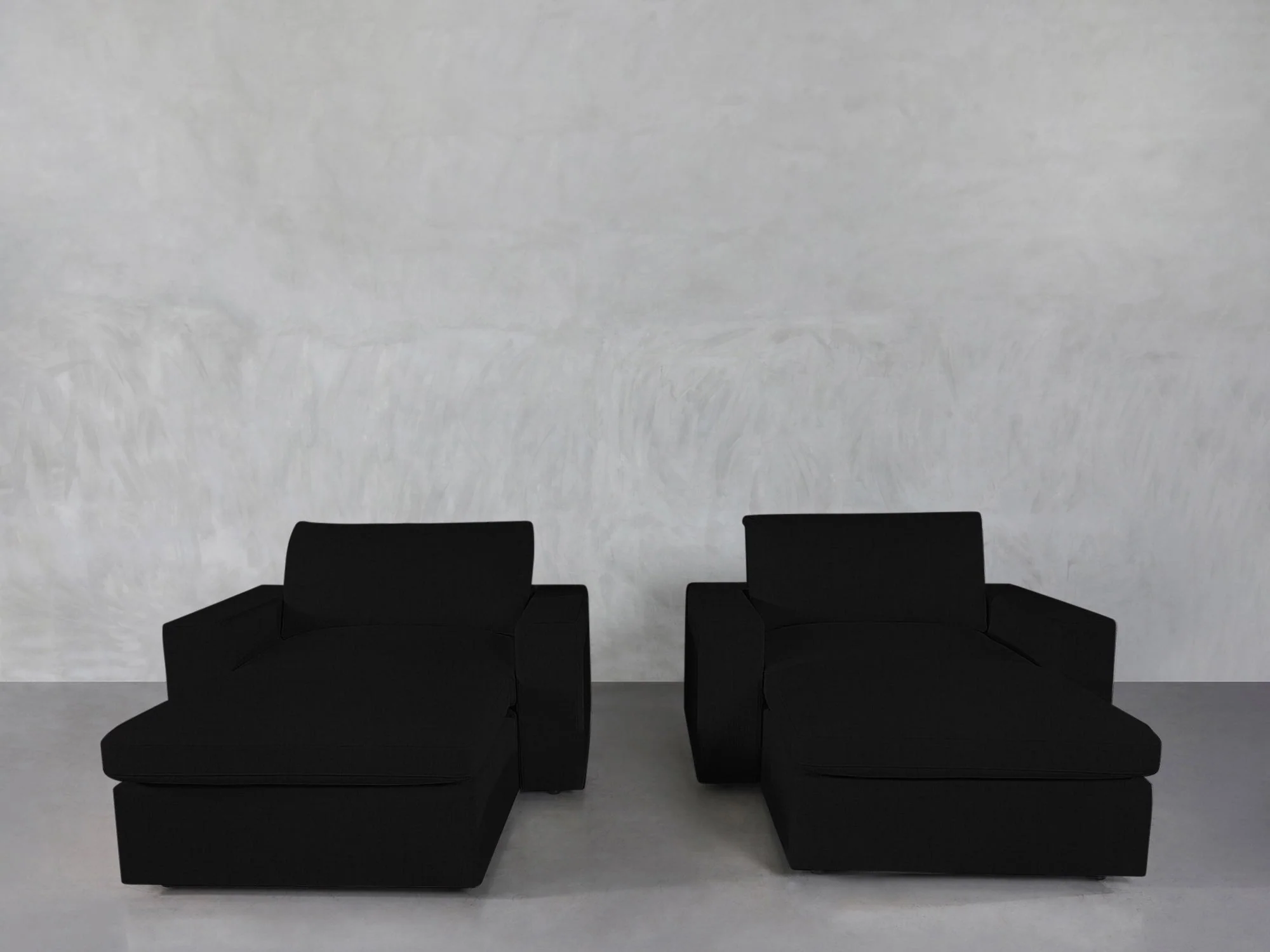 Double Armchairs with Ottomans - Image 86