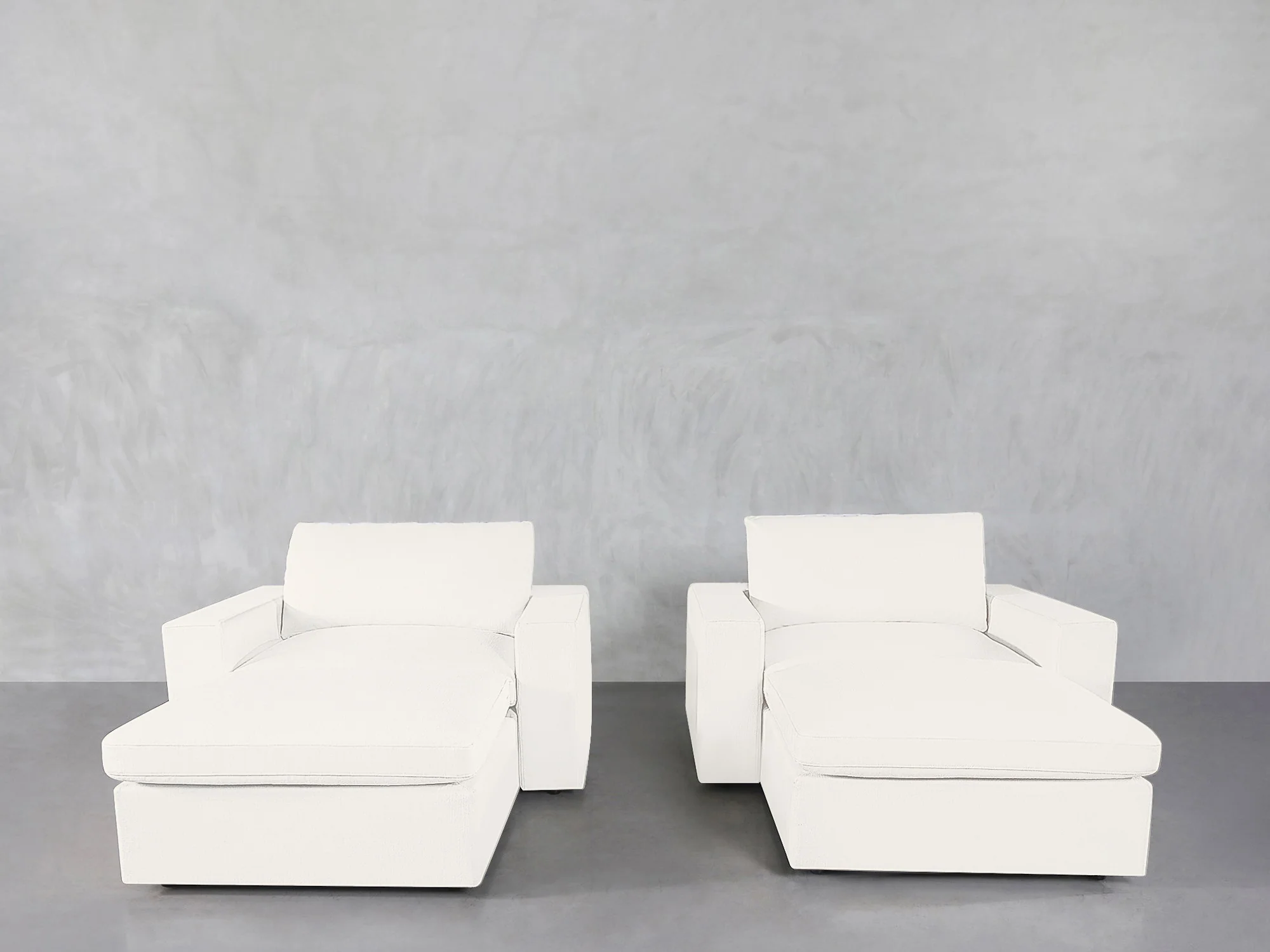 Double Armchairs with Ottomans - Image 96