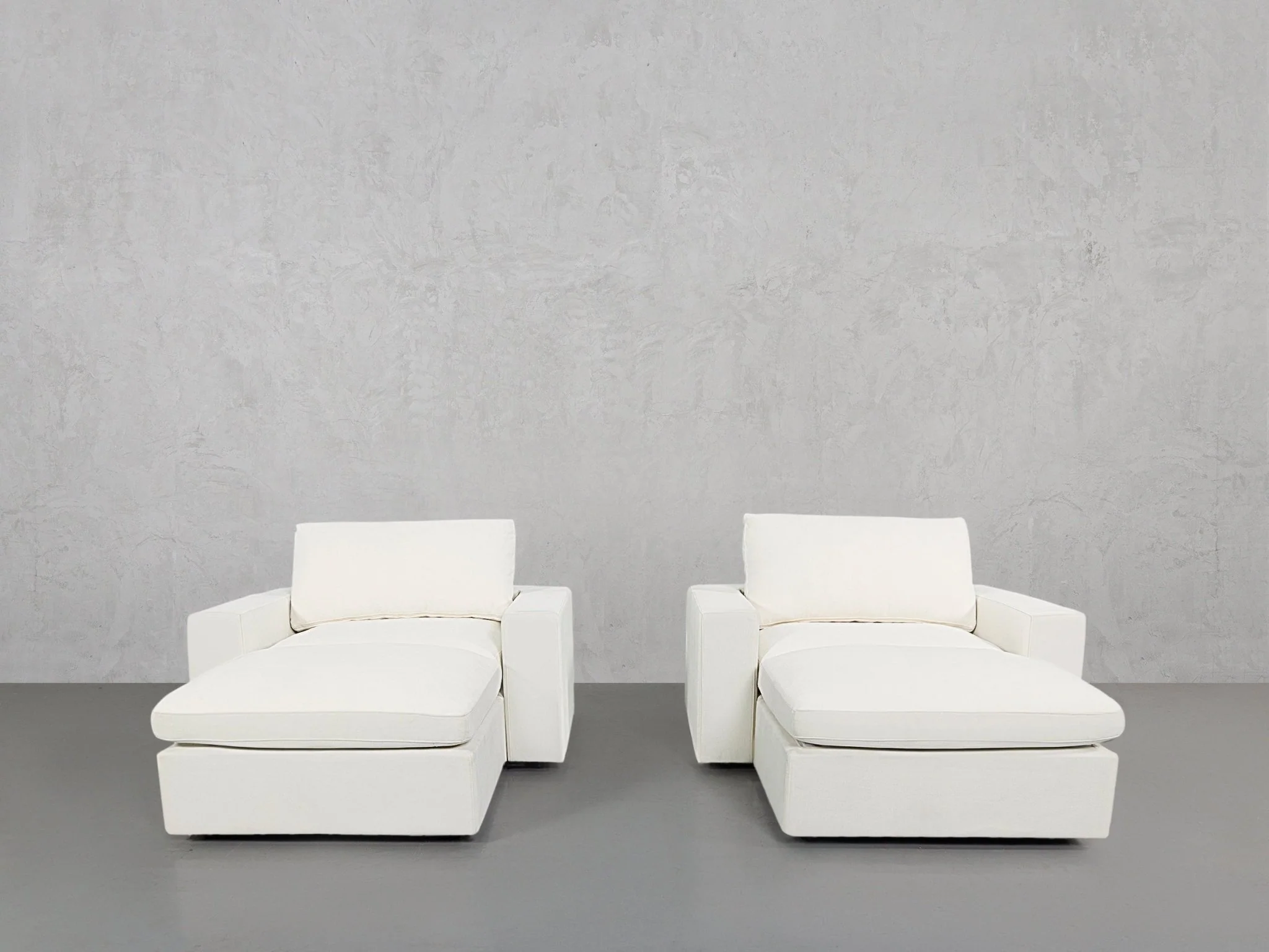 Double Armchairs with Ottomans - Image 98