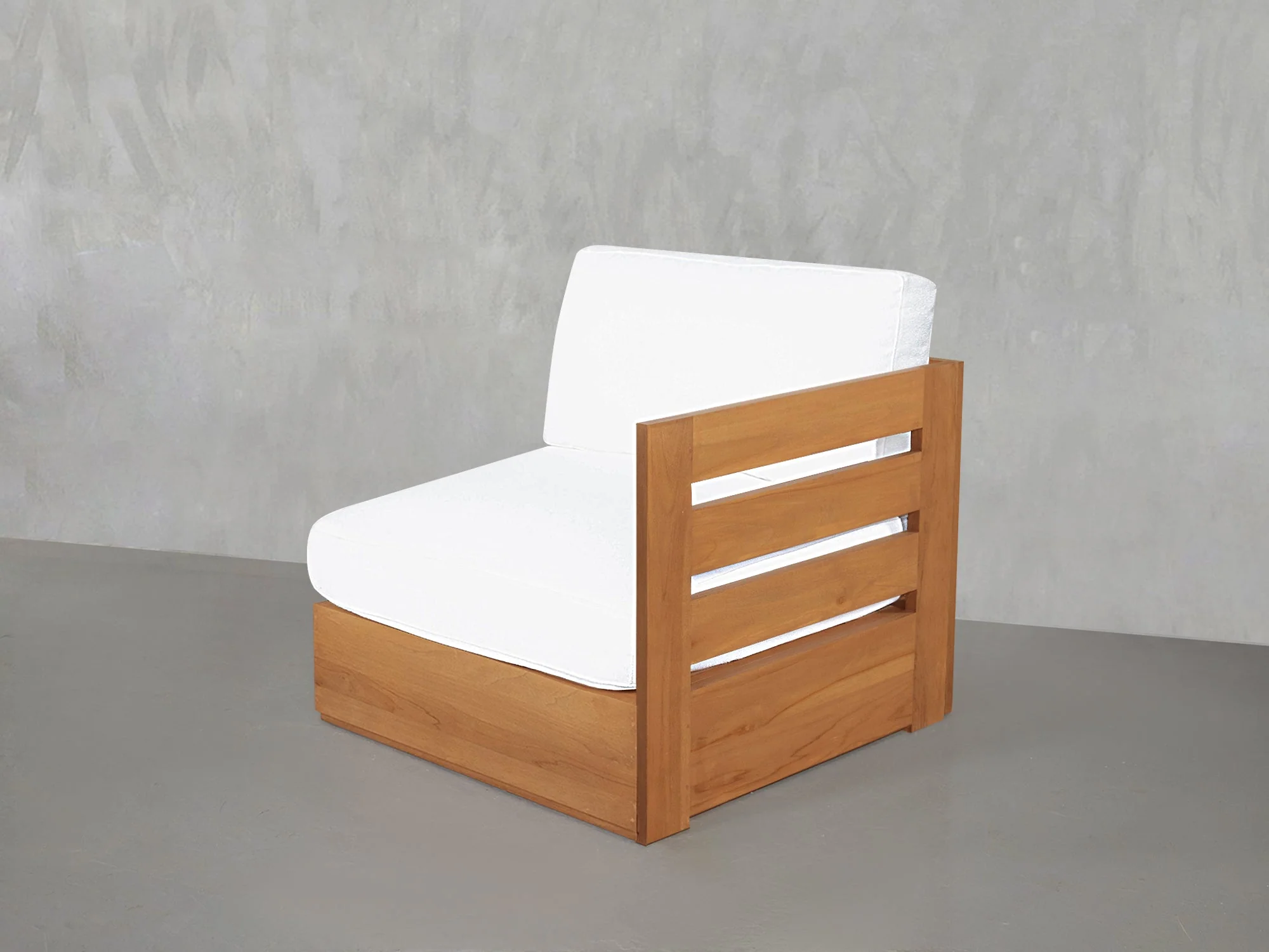 Corner Seat Teak Outdoor - Image 2